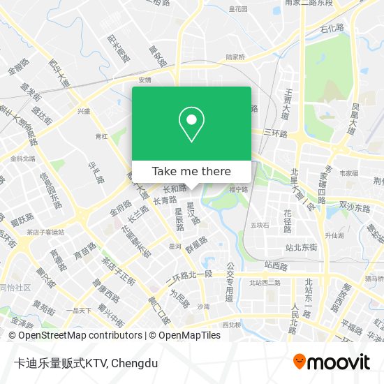 卡迪乐量贩式KTV map
