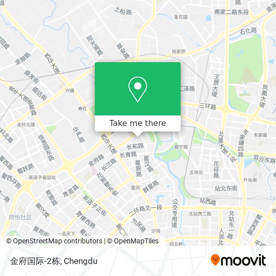 金府国际-2栋 map