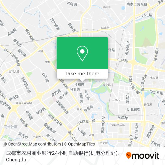 成都市农村商业银行24小时自助银行(机电分理处) map