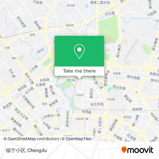 福宁小区 map
