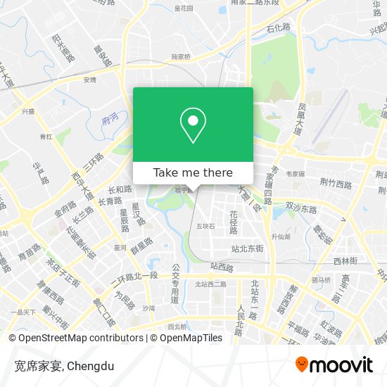 宽席家宴 map