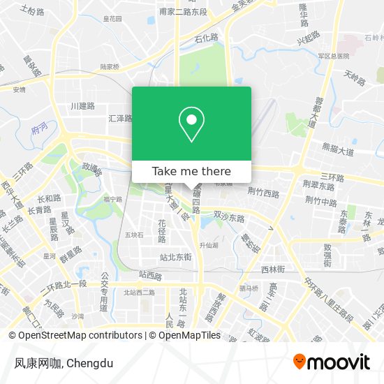 凤康网咖 map