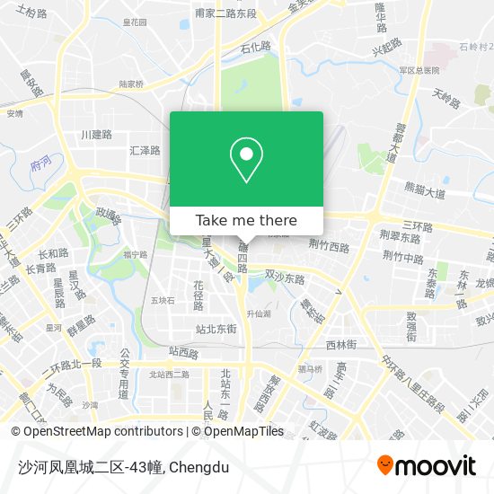 沙河凤凰城二区-43幢 map