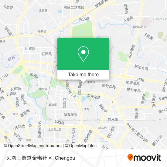 凤凰山街道金韦社区 map