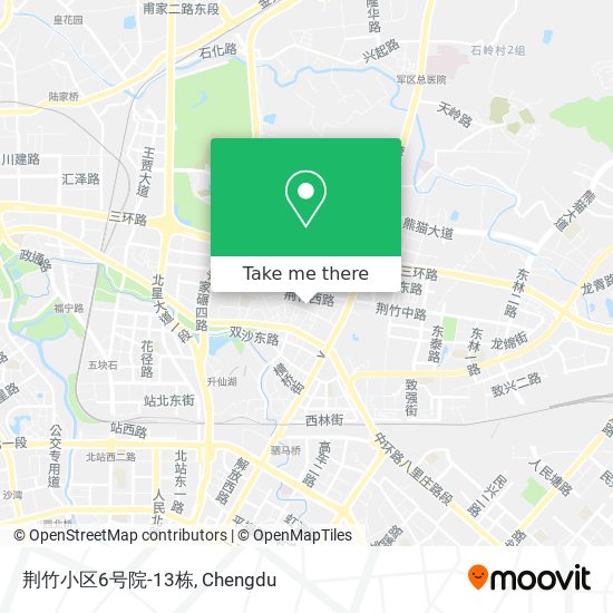 荆竹小区6号院-13栋 map