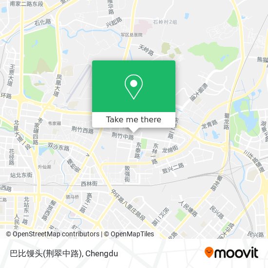 巴比馒头(荆翠中路) map