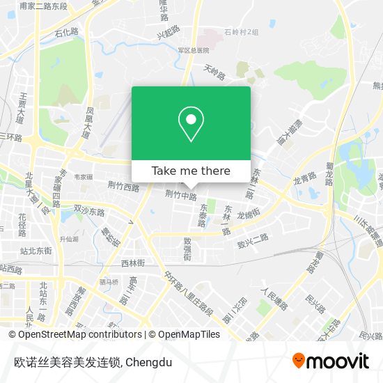 欧诺丝美容美发连锁 map