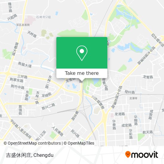 吉盛休闲庄 map