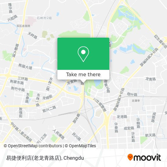 易捷便利店(老龙青路店) map