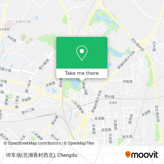 停车场(北湖香村西北) map