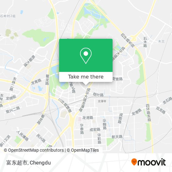 富东超市 map