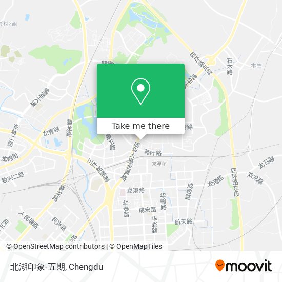 北湖印象-五期 map