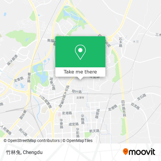 竹林兔 map