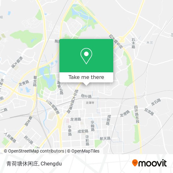 青荷塘休闲庄 map