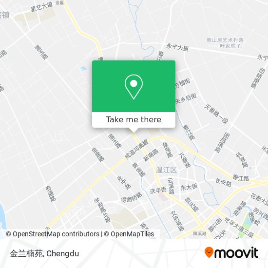 金兰楠苑 map