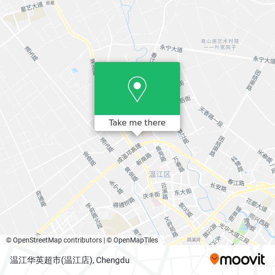 温江华英超市(温江店) map