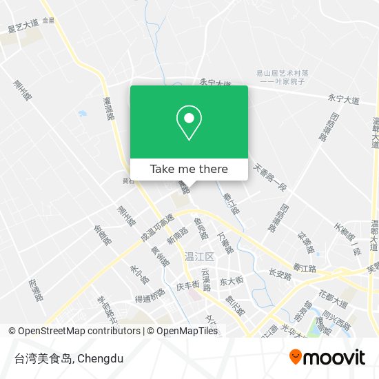 台湾美食岛 map