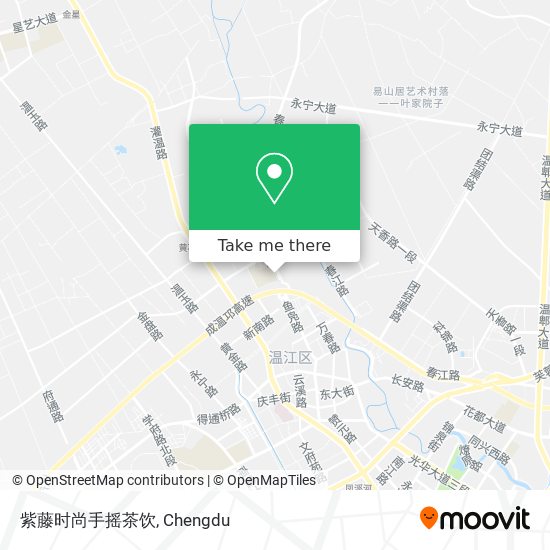 紫藤时尚手摇茶饮 map
