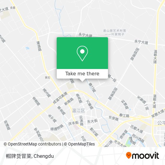 帽牌货冒菜 map