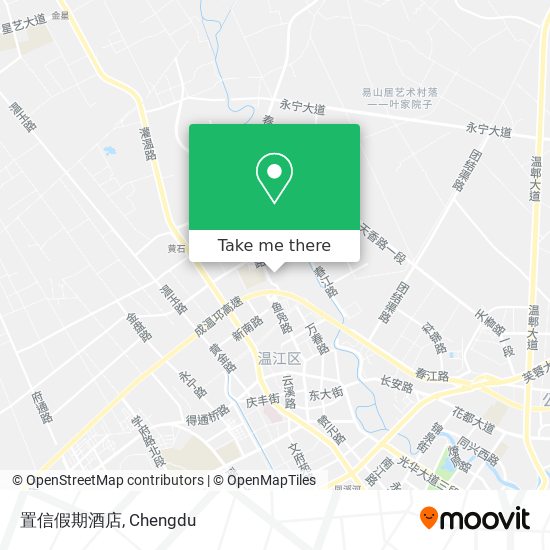置信假期酒店 map