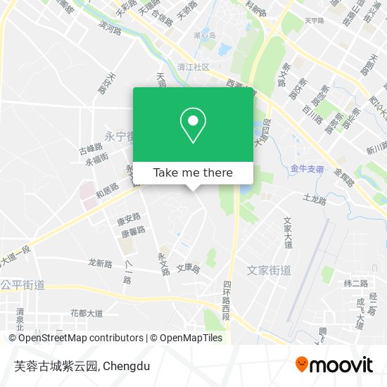 芙蓉古城紫云园 map