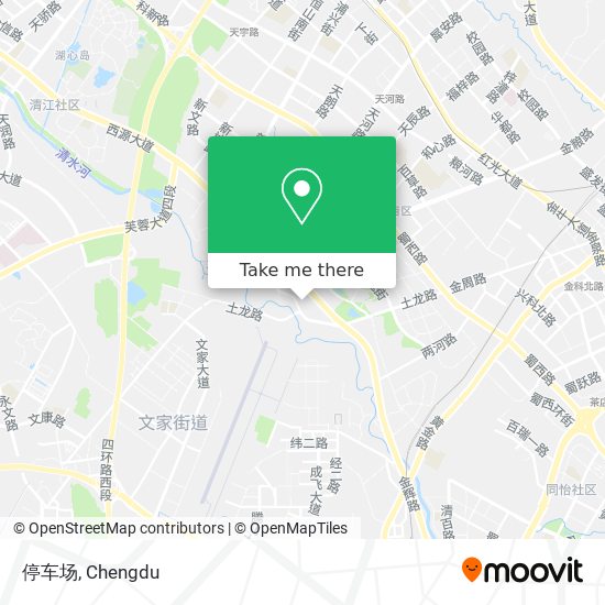 停车场 map