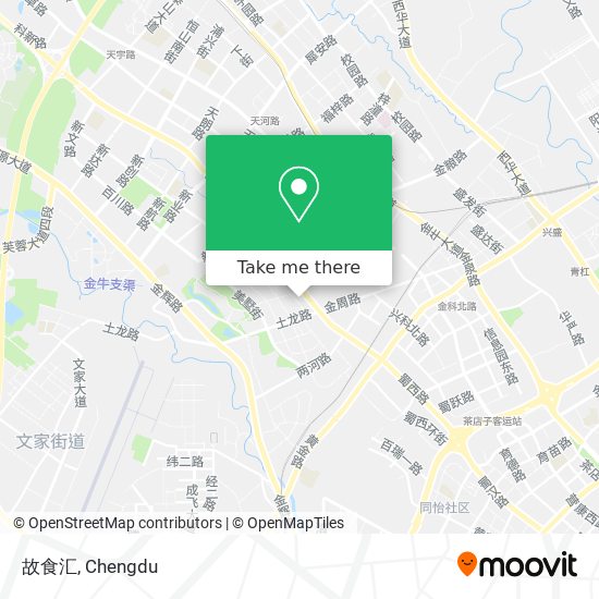 故食汇 map