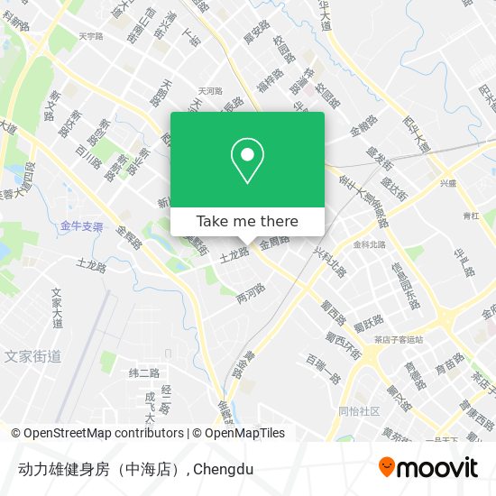 动力雄健身房（中海店） map