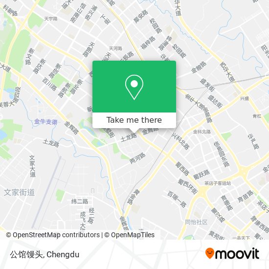 公馆馒头 map