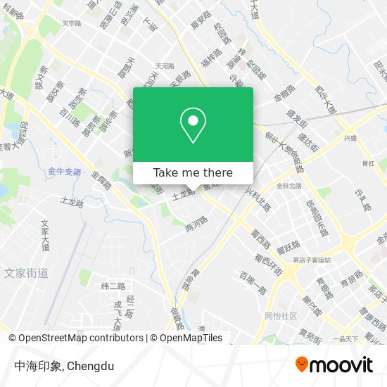 中海印象 map
