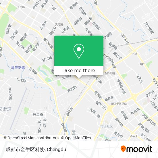 成都市金牛区科协 map