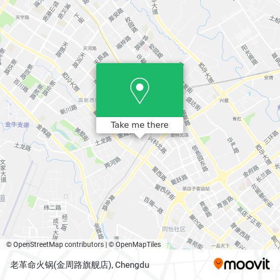 老革命火锅(金周路旗舰店) map