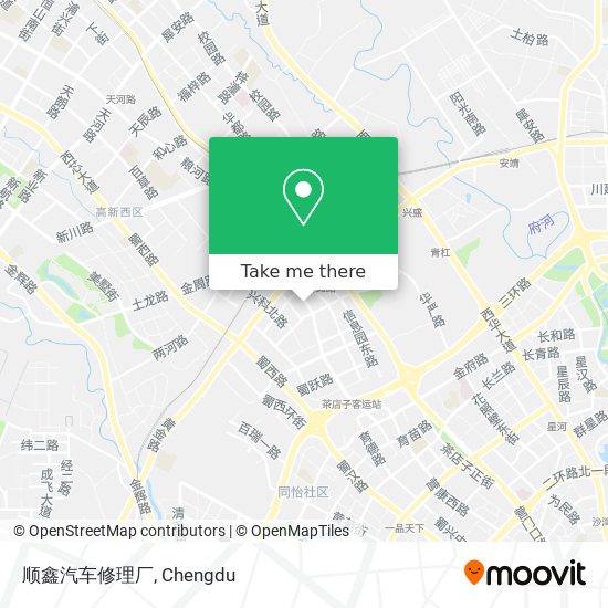 顺鑫汽车修理厂 map