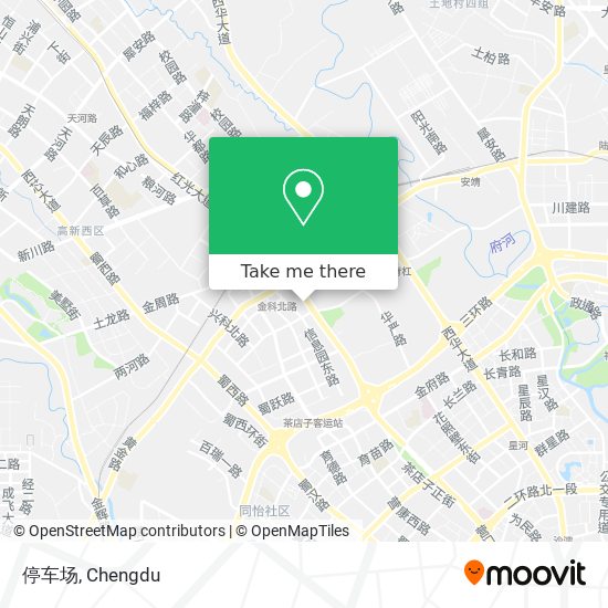 停车场 map