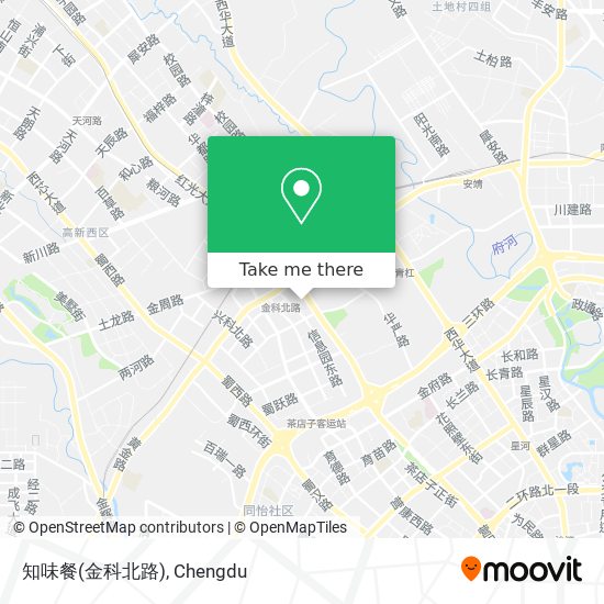 知味餐(金科北路) map