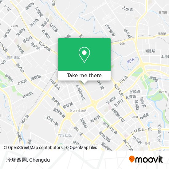 泽瑞西园 map