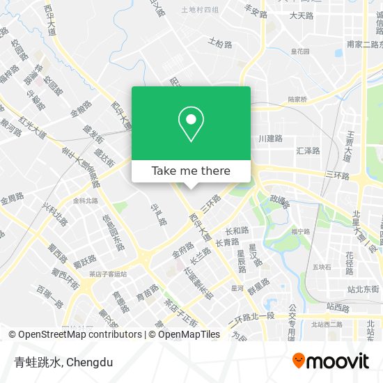 青蛙跳水 map