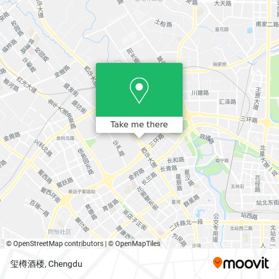 玺樽酒楼 map