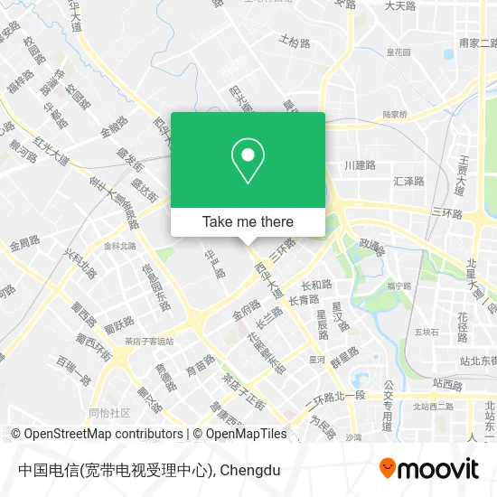 中国电信(宽带电视受理中心) map