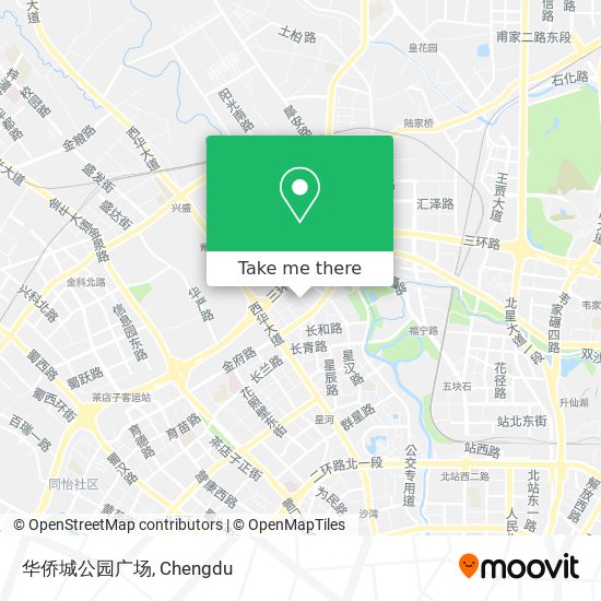 华侨城公园广场 map