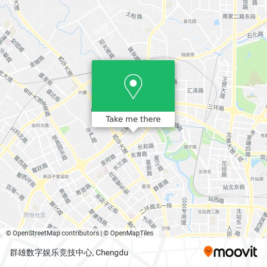群雄数字娱乐竞技中心 map