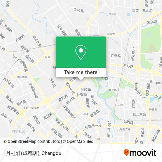 丹桂轩(成都店) map