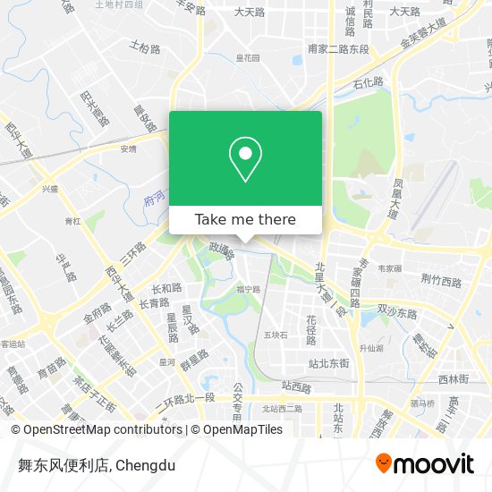 舞东风便利店 map
