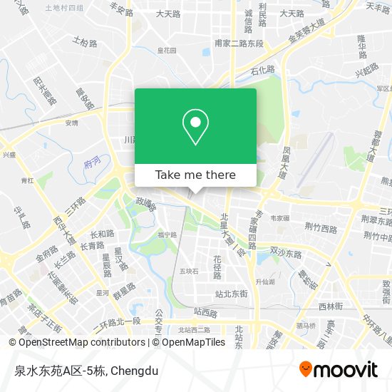 泉水东苑A区-5栋 map