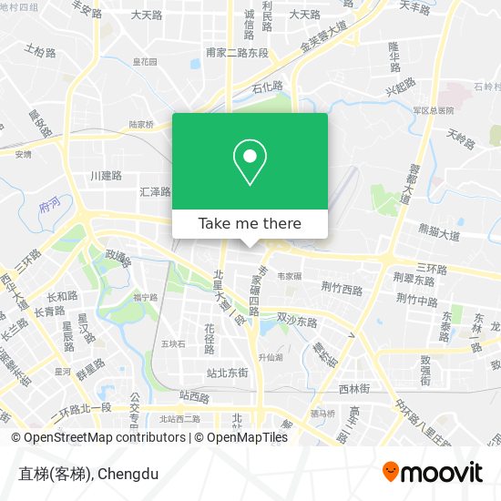 直梯(客梯) map