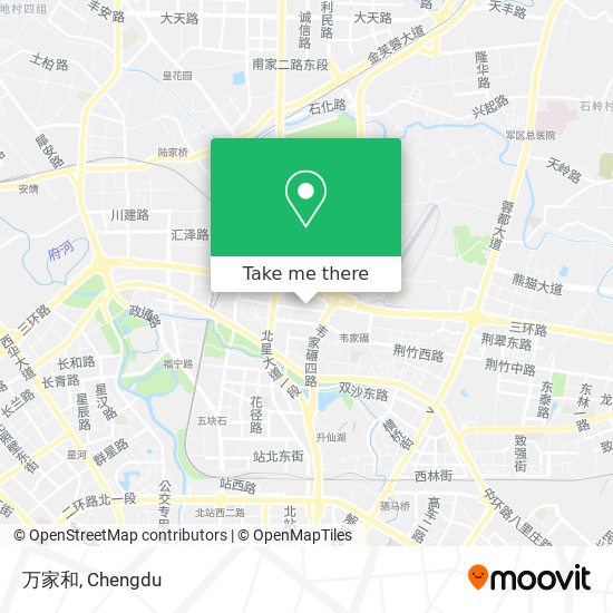 万家和 map