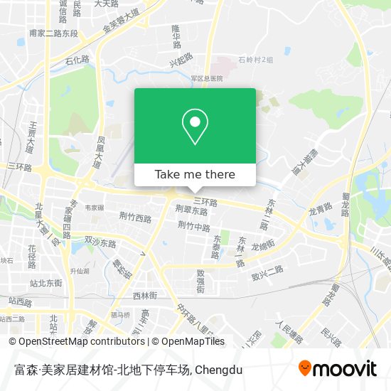 富森·美家居建材馆-北地下停车场 map