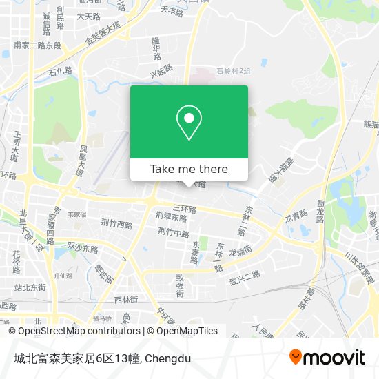 城北富森美家居6区13幢 map