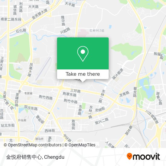 金悦府销售中心 map