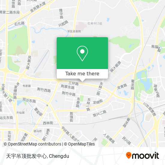 天宇吊顶批发中心 map